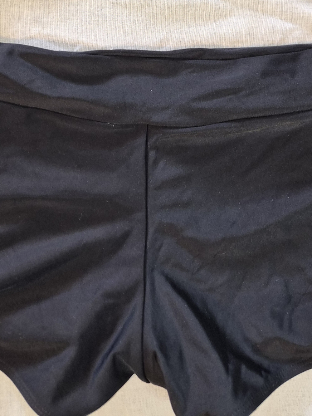 SHEIN Black High Waisted Swim Bottoms